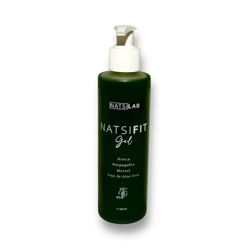 Natsi Fit gel. Para piernas cansadas y dolores musculares. Formulado con ingredientes naturales.