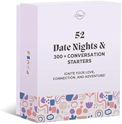 Dessie Couples Gift Ideas - 52 Pop-Open Date Night Ideas and 300+ Conversation Starters. Great Card Games for 