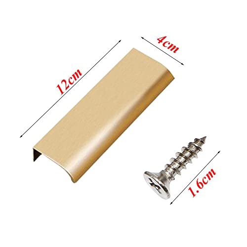 Pamtns Maniglie Nascoste per Armadietti 6 Pezzi