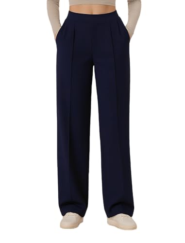 Gracyoga Women's High Waisted Pants Wide Leg Pull...