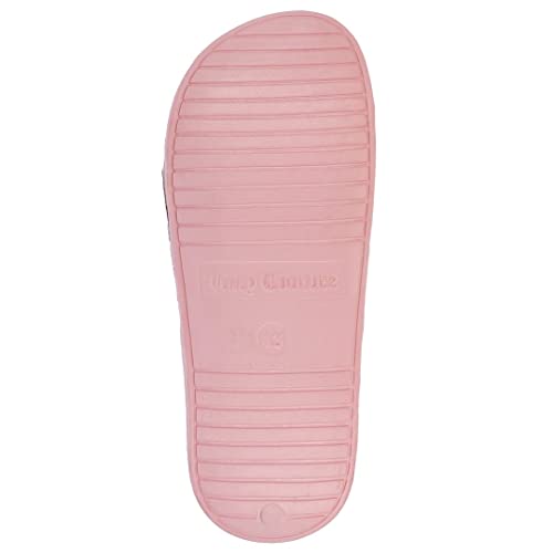 Image of Juicy Couture Kids Girls - Slide Slipper Sandals With Faux Fur Slipper Sandals, Furry Slides, Girls Slip On Slippers