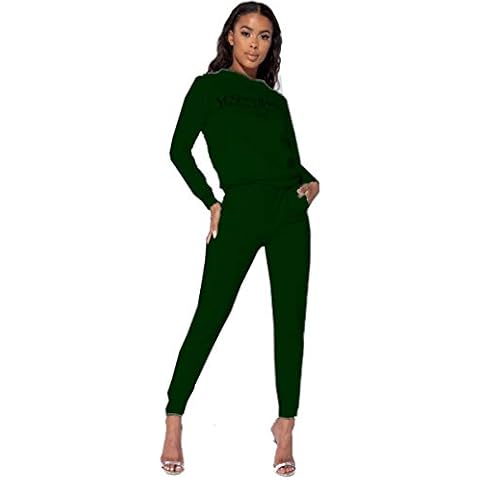 Rolight Chic Ladies Women Yves Saint West print Loungewear Suit Set Sweatshirt Jogging Bottom Set Tracksuit Cover