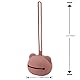 BABYZOCO Schnullerhalter für Babys, Schnullerbox aus Silikon, Schnullerbox, Schnullerhalter, Schnullertasche, Schnullertasche, BPA-frei, Silikon, Unisex, Rosa