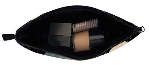 FAVORTALK Small Makeup Bag for Purse Mini Cosmetic Bag for Women Girls Make Up Pouch Beauty Bag Travel Toiletry Wash Bag Cute Pattern Pencil Bag Coin Bag - Image 4