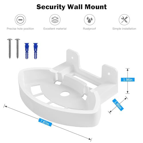 Support mural eero Max 7 Huafly (lot de 2) en ABS avec gestion des câbles intégrée