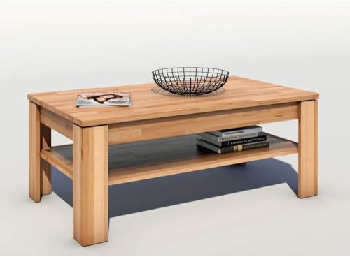 moebelstore24 Couchtisch Nino 6393 Kernbuche Teilmassiv B/H/T 110 x 65 x 46 cm.