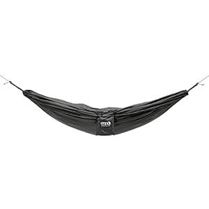 ENO Underbelly Gear Sling – Storage Hammock for Portable Hammocks – for Hiking, Camping, Backpacking, Beach, Festivals, or Backyards – Charcoal