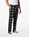 Real Essentials 3 Pack: Men's Fleece Pajama Pants Loungewear Soft Pj Bottoms Sleepwear Pockets Set 4-L