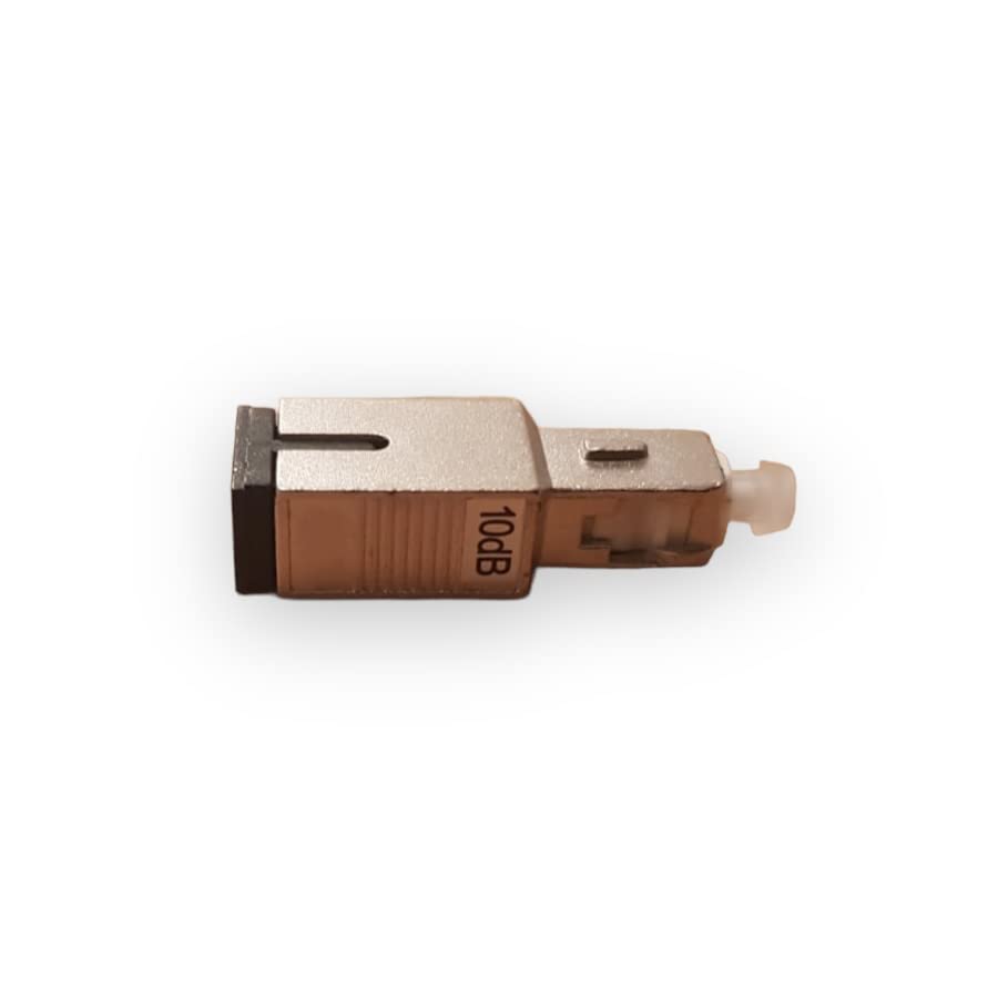 CHB Fibre Optic Attenuators 1dB 5dB 10dB 20dB Fixed Value SC LC APC UPC Male to Male/Female Single Mode 1310nm 1550nm Fiber Connector Attenuation (10dB SC/UPC Male to Female)
