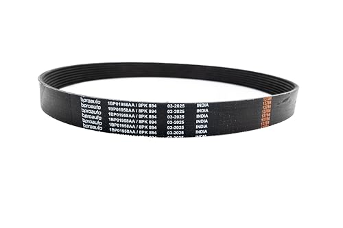 Courroie serpentine 1BP01958AA antiglissement pour Jeep Wrangler