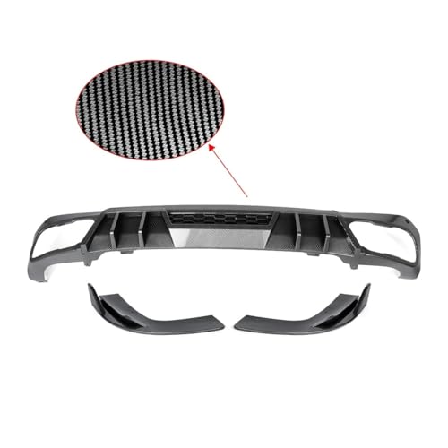 Difusor trasero de aspecto fibra carbono para X5 G05 M Sport SUV 6