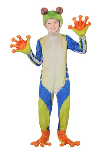Disfraz de Rana Realista para Niños Talla X-Large