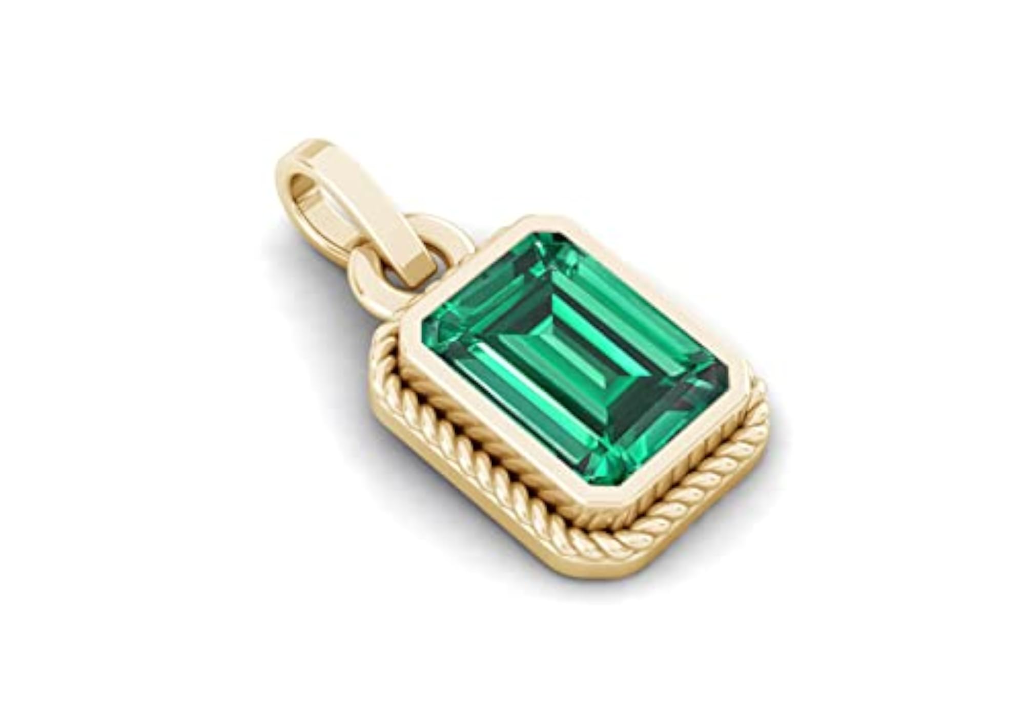 14.25 Carat Natural Emerald Panna Pendant