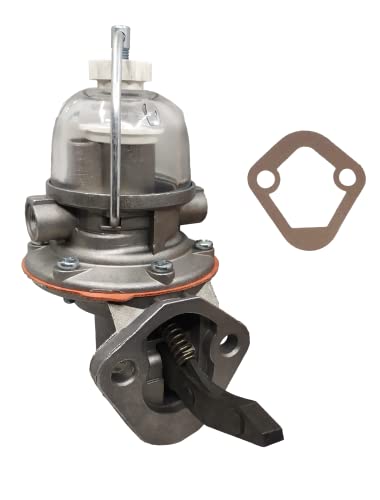 Ttparts Replacement For Fuel Pump Glass Bowl Style Fits Willys Jeep Mb Gpw Cj2A Cj3A 134L 134F #TOP1