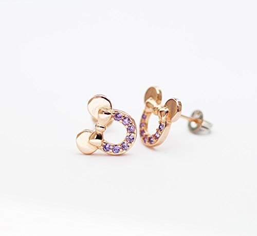 Findout - Orecchini vuoti - placcati in oro rosa