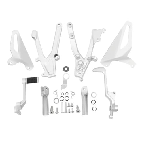 GTGJFJKW Estriberas para Motocicleta para Ducati para Panigale V4 S 2018 2019 2020 2021 2022 Juego De Pedales De Palanca De Cambios Y Freno para Reposapiés De Motocicleta