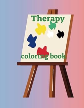 Paperback Therapy Coloring Book For Children And Adult (inspirations coloring book) Book