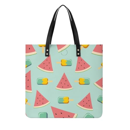 Sac shopper pastèque femmes grand cabas de voyage contre le manque de place