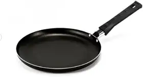 Panquequeira 22cm Antiaderente Preta Não Gruda Panqueca Tapioca Crepioca Frigideira Ônix