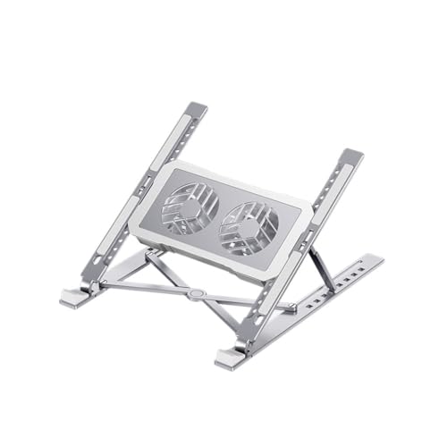 Base para notebook con ventilador y ajuste de altura