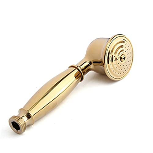 Cabilock Bath Jets Handheld Hand-Held Tool Shower Wand Held Hand Copper Bathroom In Head Golden Hand Shower #TOP25
