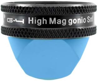 Volk G-4 Gonio Lens - Numerous Contact Type, Handle and Ring Size Options (G-4 High Mag Gonio, No Flange, Small Ring)
