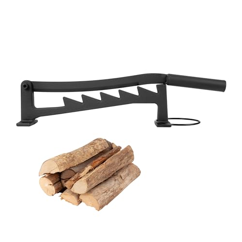 Cherbowing Manueller Holzspalter, Wandhalterung Brennholz Anzündspalter,...