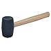 16 oz Rubber Mallet, Black