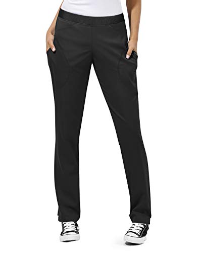 WonderWink Women's Tall-Plus-Size Women's Elastic Pant W/Drawstring Pants, Black, 2-XLarge/Tall