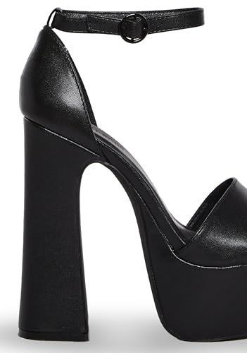 Dolls Kill Holy Revelation Pure Platform Heels by Current Mood – Vegan Leather Peep Toe Heels for Bold Confidence2