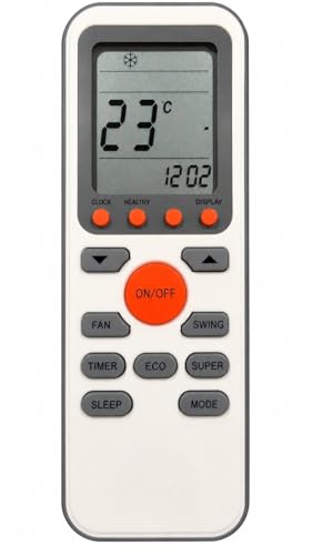 Image of Upix AC Remote No. 139 (No Backlight), Compatible /Replacement for TCL AC Remote Control (Exactly Same Remote Will Only Work)