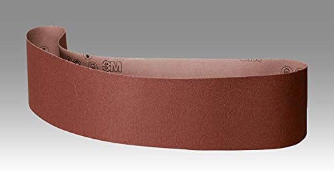 3M 53702-case Cloth Belt 361F, 9" x 60", P220 XF-Weight, Aluminum Oxide, Brown (Pack of 20)