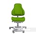 Produktbild FD FUN DESK Bravo Green höhenverstellbarer Schreibtischstuhl, Stuhl für Kinder, Polyester, Schaumschwamm, Grün, 650x480x800-970 mm
