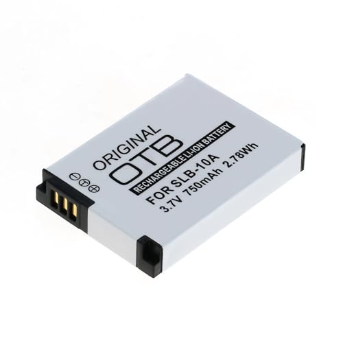 Ersatz Akku passend für Samsung ES55, ES60, L100, L200, M100, NV9, PL50, PL55, PL60, PL70, WB200F, WB500, WB700, WB800F, WB2100 (Ersetzt SLB-10A / BN-VH105) Kamera Akku OTB