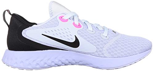 Image of Nike Women WMNS Legend React Football Grey /Black-Palest Purple Running Shoes-5 UK (AA1626-008)