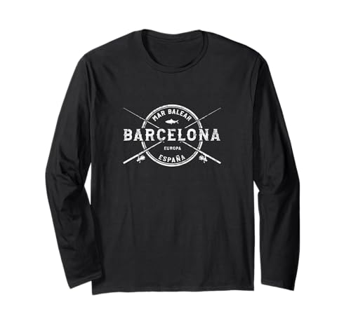 Cannes à pêche croisées Vintage Barcelona Manche Longue