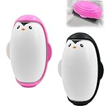 2Pcs Reusable Lint Roller Set, Portable Mini Travel Lint Roller, Washable Sticky Roller, Mini Pet Hair Removal Tool,Easy Removing Hair on Clothes Sofa Bed Carseat (4.2X2.9 inch)