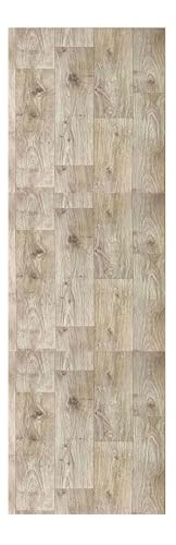Alfombra Vinílica Efecto parquet Cocina Salón - Varios Tamaños - (Textura Madera Roble 65x45 cm), Lavable Antideslizante, Revestimiento Suelo y Resistente Salon baño hogar Cocina Pasillo