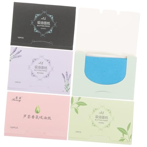 Amazon.co.jp: NULYLU 500個 便利な油取りティッシュ あぶらとり