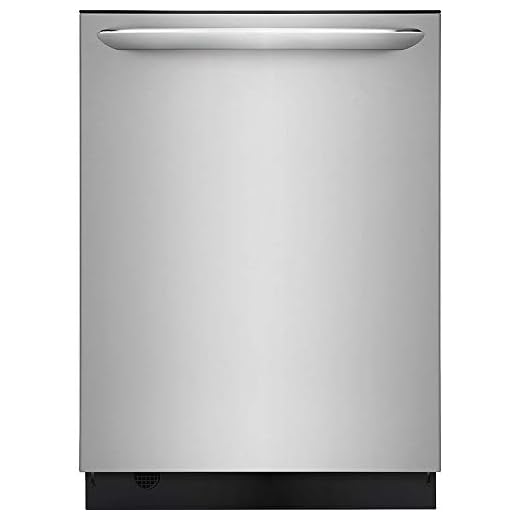 Frigidaire FGID2479SF 24" Energy Star Fully Integrated Built-In Dishwasher with 14 Place Settings 7 Wash Cycles Cycle Complete LED Floor Beam Indicator and EvenDry Drying System in Stainless Steel