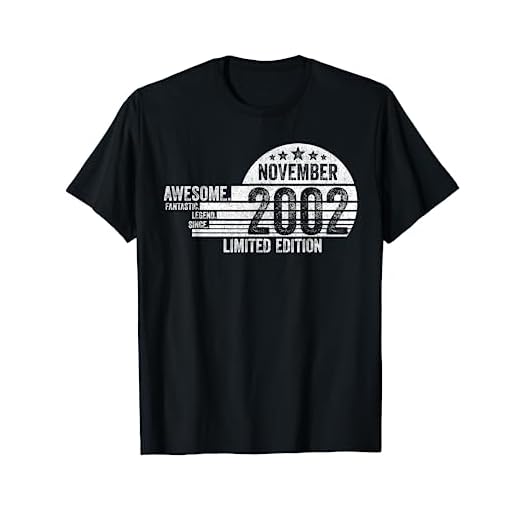 Regalo De Cumpleaños, Impresionante Desde Noviembre 2002 Camiseta