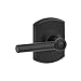 Schlage F40 BRW 622 GRW F-Series Privacy Lock, Zinc