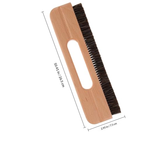Cepillo para papel pintado con mango de madera y cerdas anticaída de alta resistencia 3