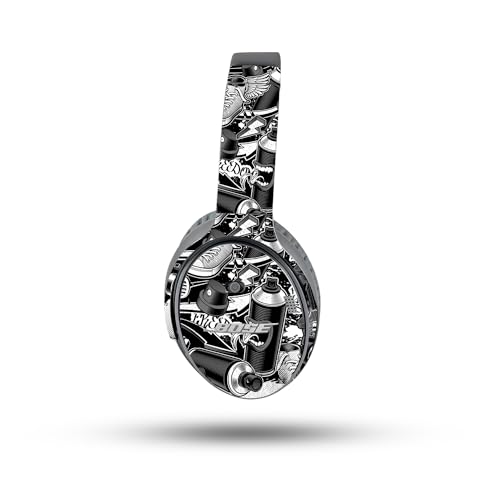 Image of MightySkins Skin Compatible with Bose QuietComfort 35 II Headphones - Puppy Fall | Protective, Durable, and Unique Vinyl Decal wrap Cover | Easy to Apply, Remove, and Change Styles
