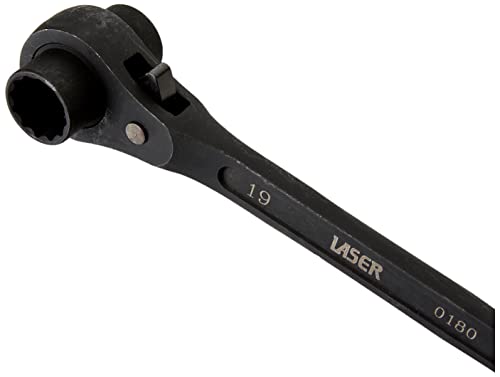 Laser 0180 Ratchet Podger Spanner 17mm X 19mm alignement sans effort - 2