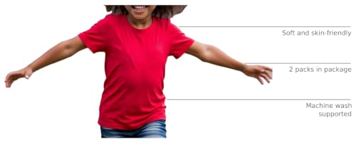 Image of Family Feeling Boys Short Sleeve Crewneck Kids T-Shirts Top Girls Tee