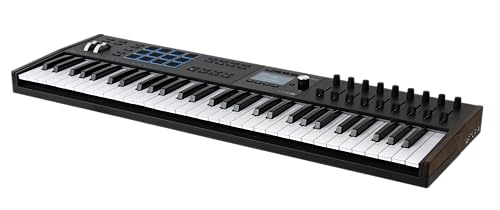 Image of Arturia KeyLab 61 mk3 Black - 61 Key USB MIDI Keyboard Controller with Analog Lab Pro Software Included