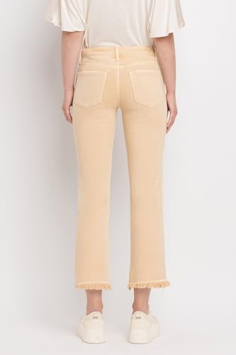 VERVET Mid Rise Straight Jeans V3370SB2