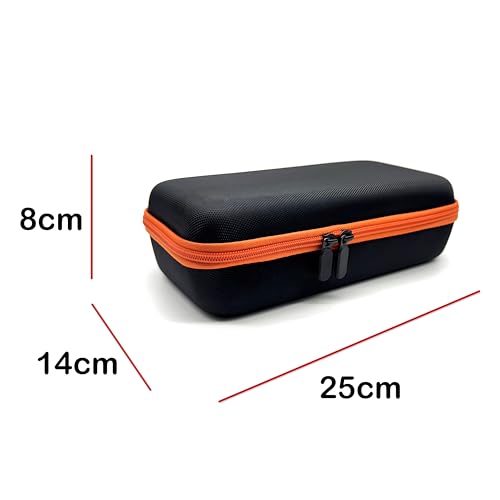 YIHAOBOX Wireless Microphone Case Compatible with JBL Wireless Two Microphone System, Handheld Dual Mic Travel Bag for Singing or Karaoke for Receivers, Adapters, AA Batteries-Black by YIHAOBOX - Image 2