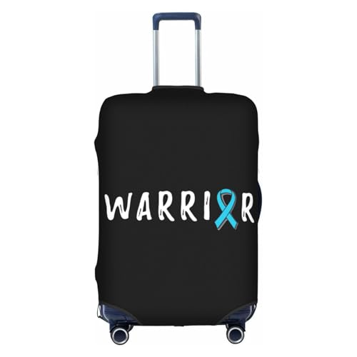 Travel Luggage Cover Warrior Prostate Cancer Awareness Fashion Washable Baggage Suitcase Protector Fit For Luggage X-Large